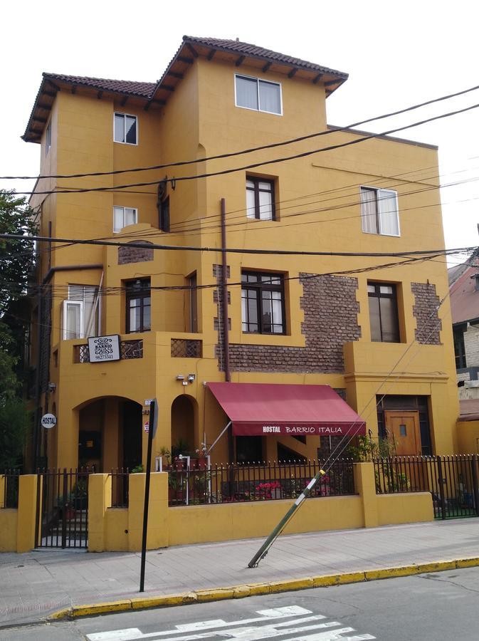 סנטיאגו Hostal Barrio Italia מראה חיצוני תמונה